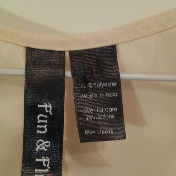 Silk tank with front pocket - Picture 3 of 4